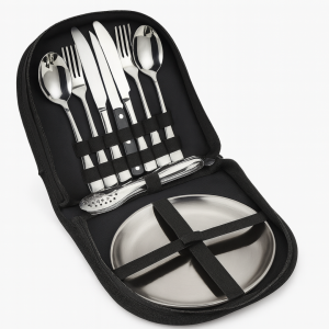 Outdoor Camping Stainless Steel Table Set -  Black Friday Specials